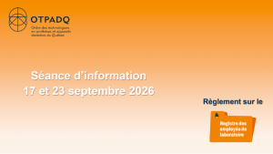 séance info